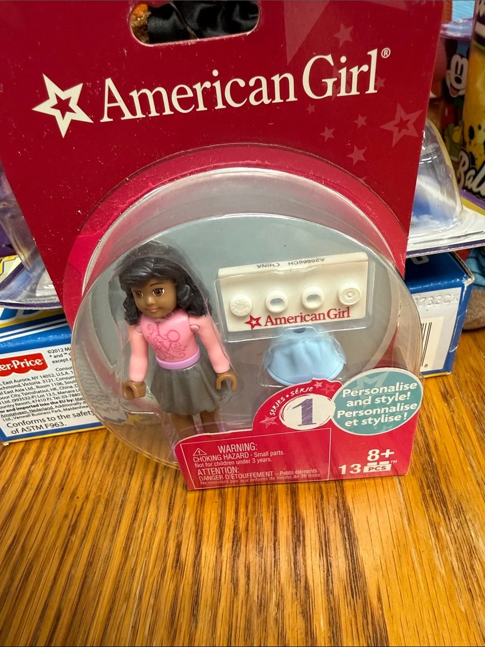 American Girl Mini Doll Fashion Set - Pink & Black LEGO